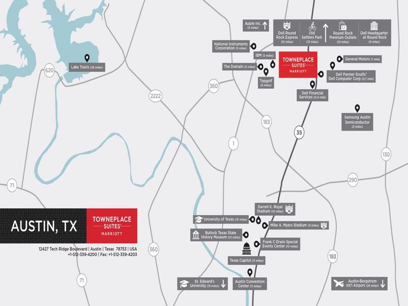 Towneplace Suites By Marriott Austin Parmer/Tech Ridge Luaran gambar